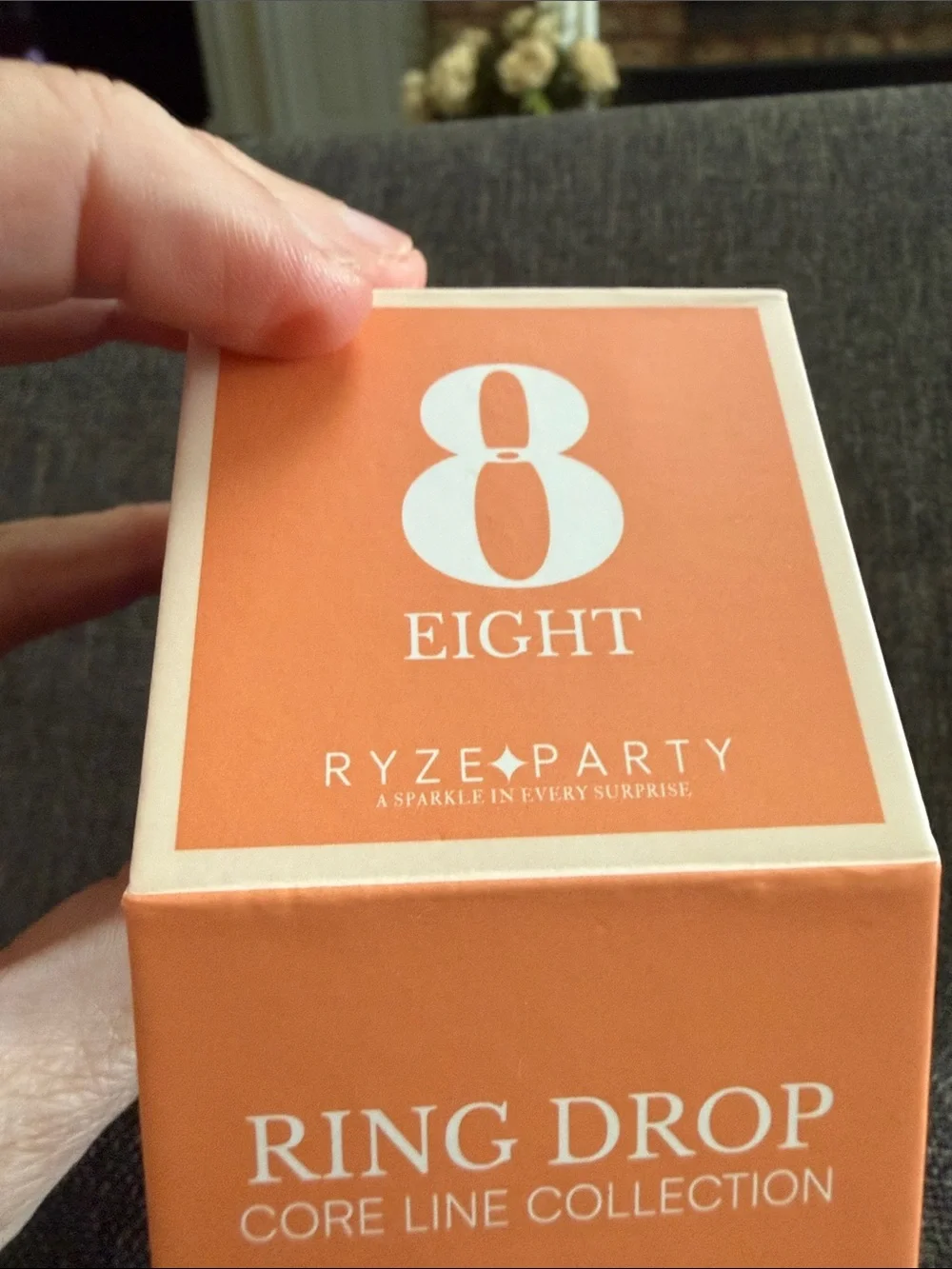 Ryze Party .925 sterling silver size 8 ring